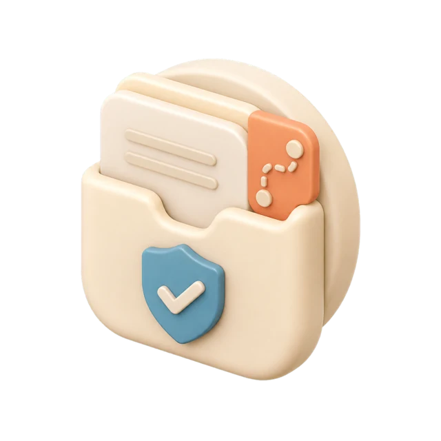 Soft silicone documents progressing through an organised verified route