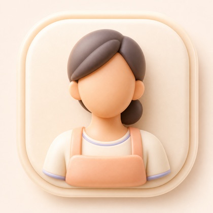 Anonymous soft silicone placeholder avatar for AM-FDW-001
